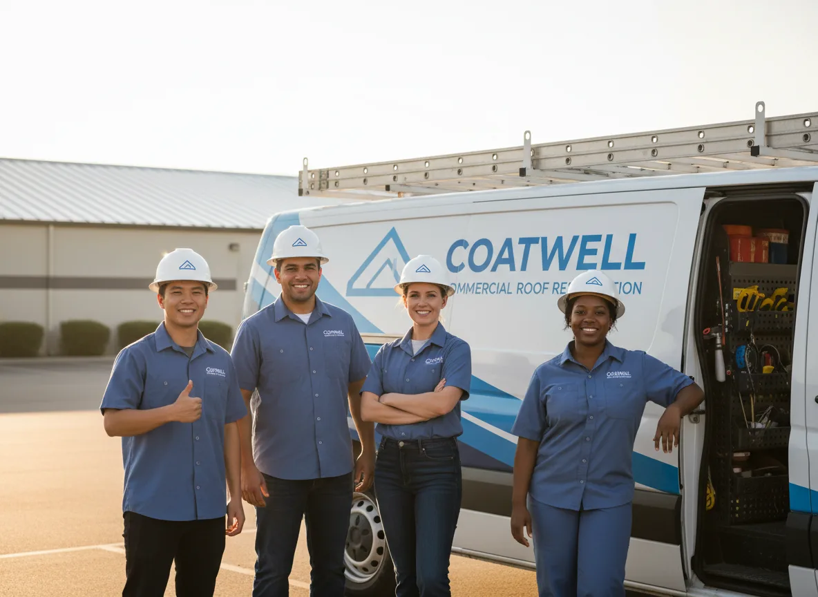 Commercial roof coating company in Arnolds Park, IA